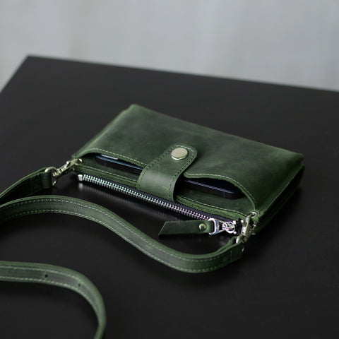 Leather Wallet Bag