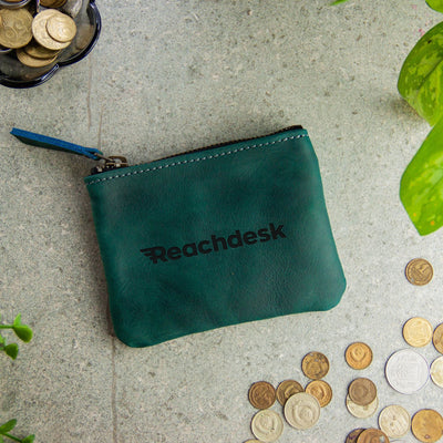 Leather Coin Pouch — Premium Personalized Handmade Leather Add-ons | Pikore