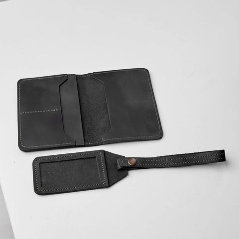 Leather Passport Holder - Pikore