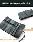 Leather Artist Pencil Roll - Pikore