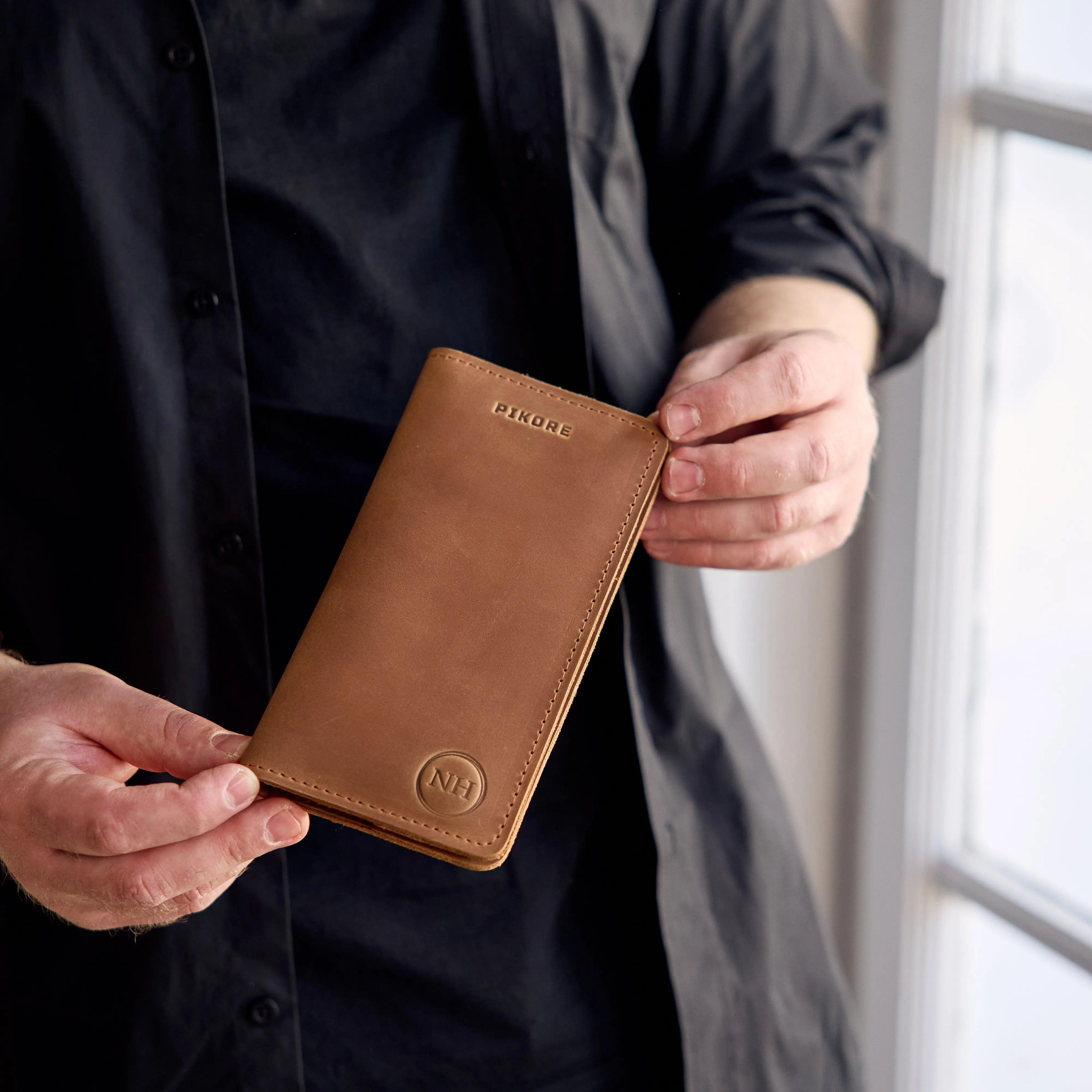 Long Leather Wallet - Pikore