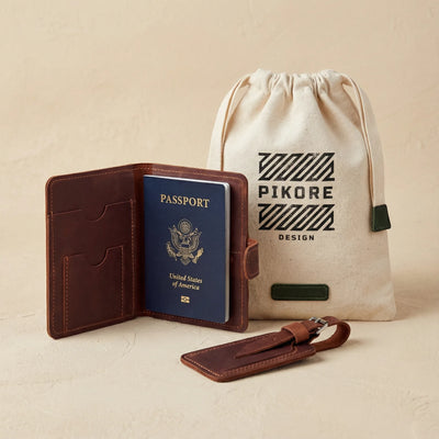 Couple's Passport Wallets & Luggage tag