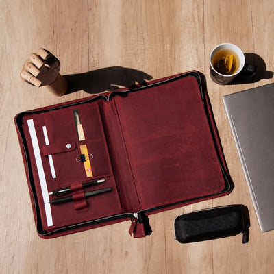 Zippered Padfolio Minimal