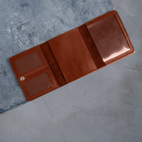 Leather Pilot Document Holder