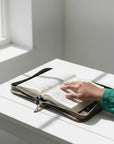 Zippered Bible Cover — Premium Personalized Handmade Leather Covers | Pikore