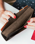 Long Wallet Stockholm — Premium Personalized Handmade Leather Wallet | Pikore