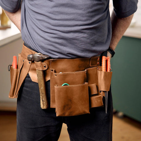 Leather Tool Belt Holster - Pikore