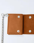 Leather Trifold Wallet - Pikore