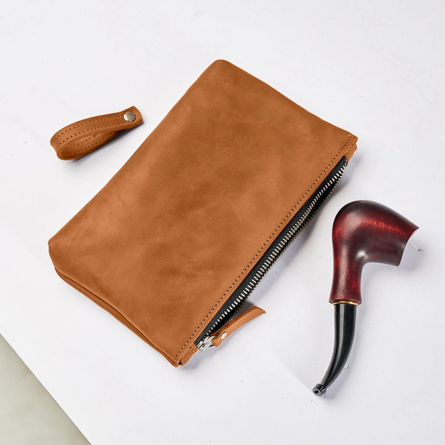 Leather Pipe Case - Pikore