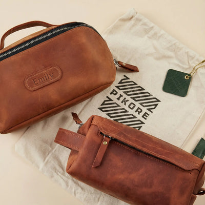 Couple's Toiletry Bag Gift Set