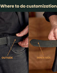 Leather Belt For Men - Pikore