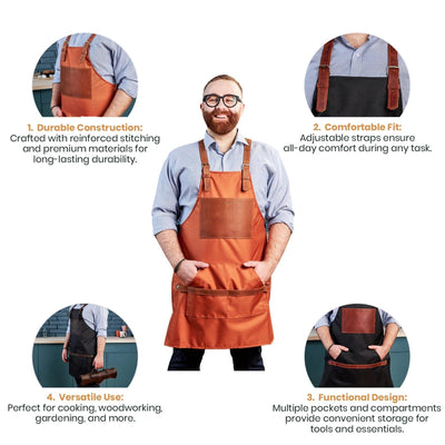 Canvas Apron for Men - Pikore