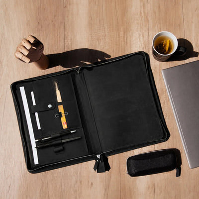Zippered Padfolio Minimal