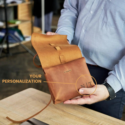 Leather Cable Cord Organizer