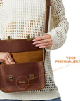 Leather Crossbody Bag — Premium Personalized Handmade Leather Bag | Pikore
