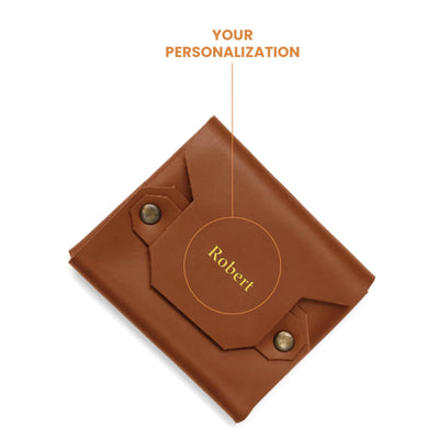Card Holder Wallet — Premium Personalized Handmade Leather Wallet | Pikore