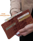 Wallet Bifold Thin — Premium Personalized Handmade Leather Wallet | Pikore