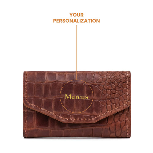 Key Holder Wallet — Premium Personalized Handmade Leather Key Holder | Pikore