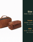 Couple's Toiletry Bag Gift Set