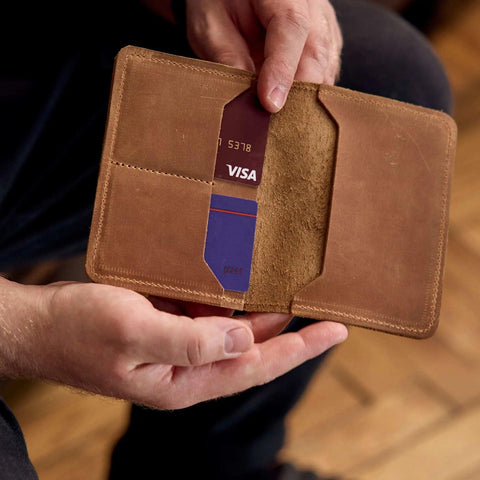 Leather Passport Holder - Pikore