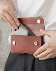 Personalized Leather Phone Holster
