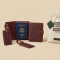 Couple's Passport Wallets & Luggage tag