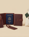 Couple's Passport Wallets & Luggage tag