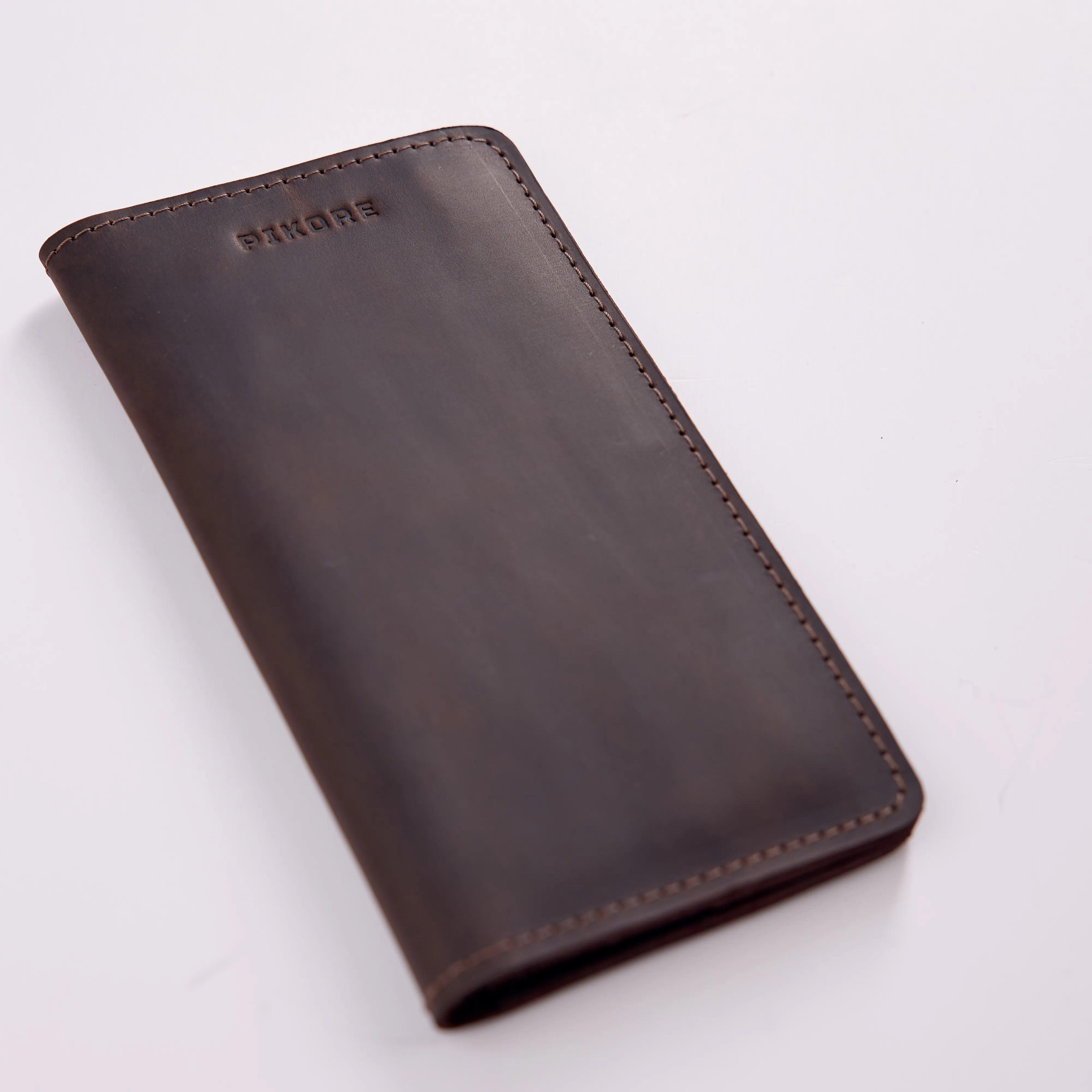 Long Leather Wallet - Pikore