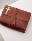 Personalized Bible Cover Leather