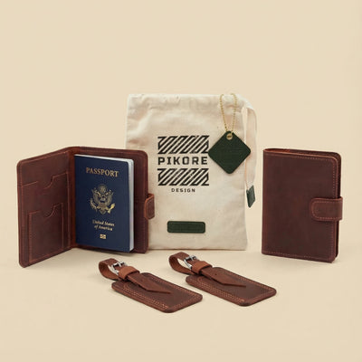 Couple's Passport Wallets & Luggage tag