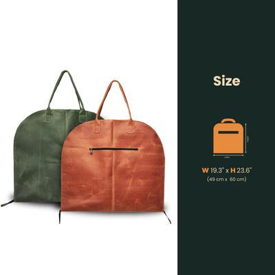 Leather suit carrier - Pikore