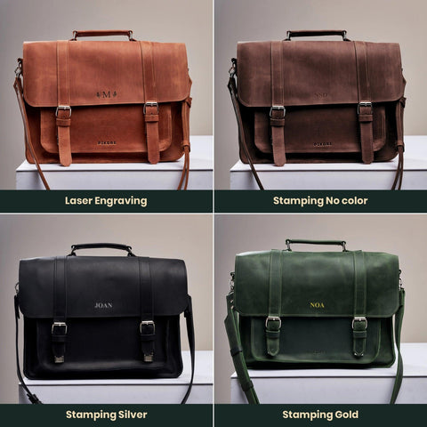 Laptop Messenger Leather bag