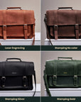 Laptop Messenger Leather bag