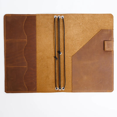 Notebook Cover Calen — Premium Personalized Handmade Leather notebook | Pikore