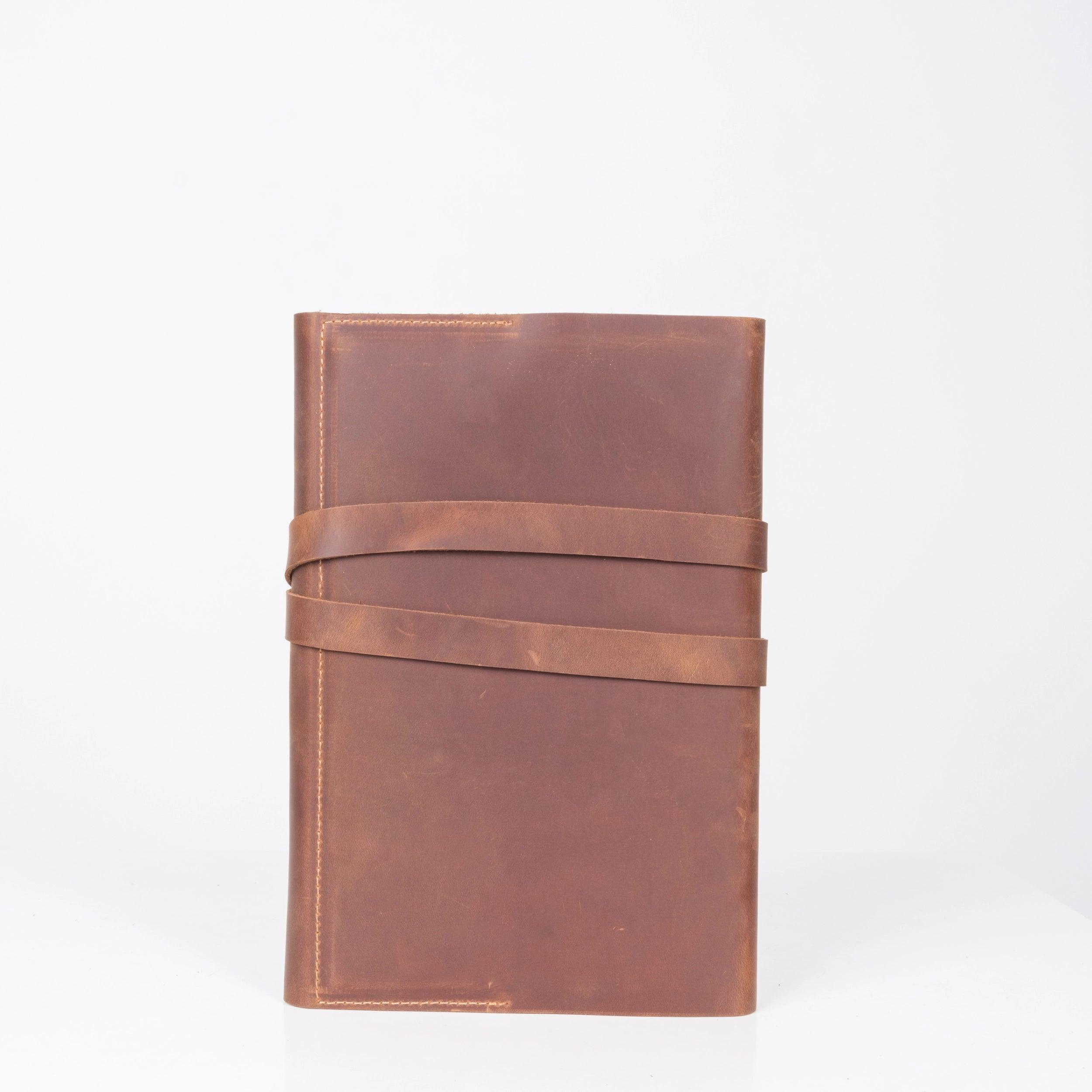 Leather Book Cover "Vintage" - Pikore