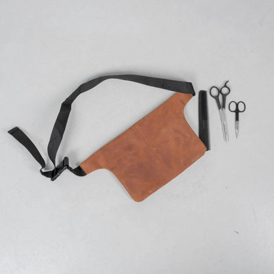 Barber Waist Bag Leather - Pikore