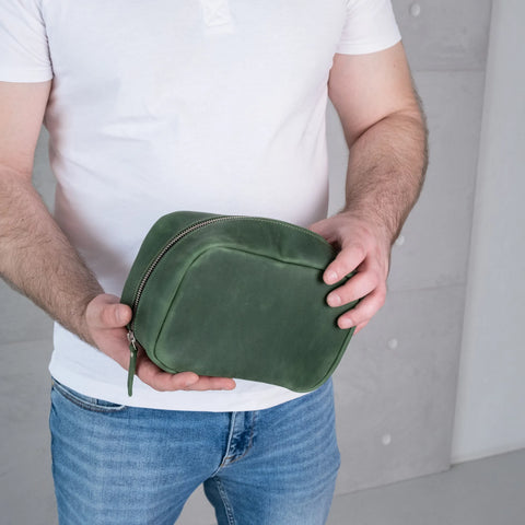 Leather Dopp Kit