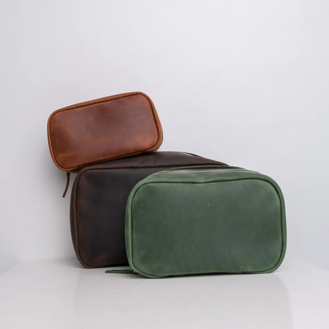 Leather Dopp Kit