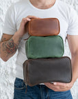 Leather Dopp Kit