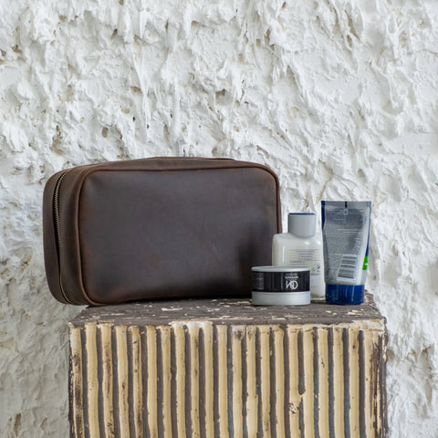 Leather Dopp Kit