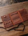 Leather Crochet Hook Case