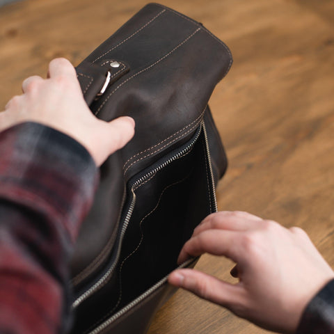 Leather BBQ Tool Bag - Pikore