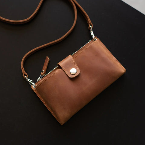 Leather Wallet Bag