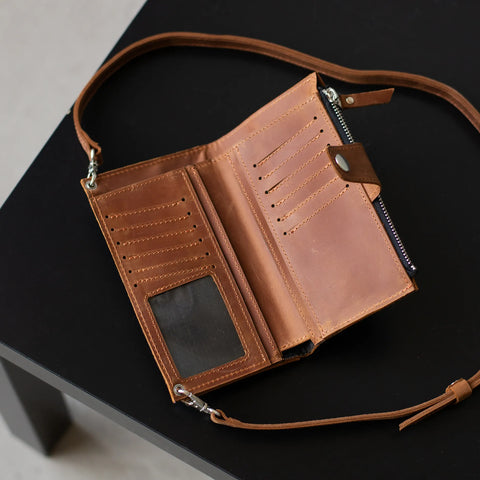 Leather Wallet Bag