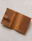 Leather Book Carrier Bag