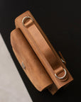 Leather Book Carrier Bag