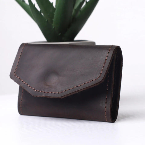 Leather Key Holder Wallet - Pikore