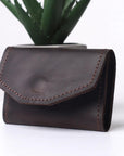 Leather Key Holder Wallet - Pikore