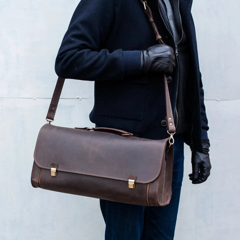 Leather Barber Bag