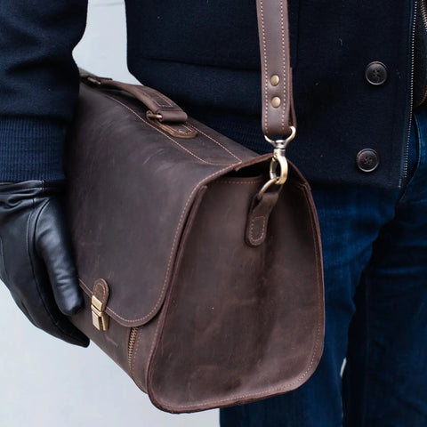 Leather Barber Bag